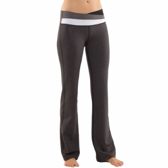 lululemon athletica Pants - Lululemon Astro Pant (Tall) Heathered Black / Black Black Yoga Pants